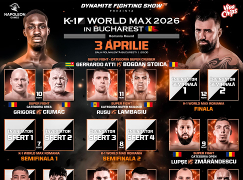 Official Fight Card: Dynamite Fighting Show 30 and K-1 World MAX 2026
