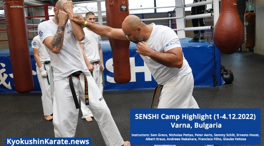 SENSHI Camp with legends of Kyokushin and K-1