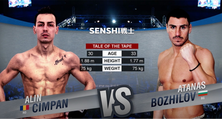 SENSHI 1: Atanas Bozhilov (Bulgaria) vs Alin Cimpan (Romania)