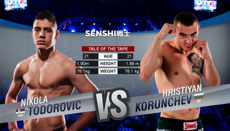 SENSHI 1: Hristiyan Korunchev (Bulgaria) vs Nikola Todorovic (Serbia)