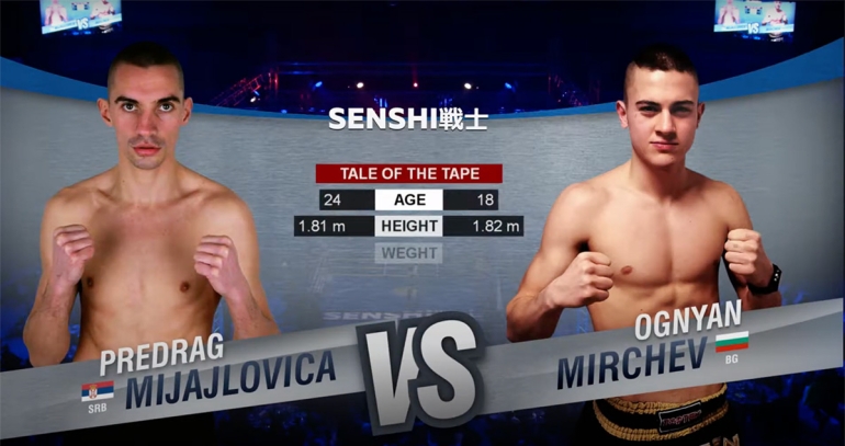 SENSHI 1: Ognyan Mirchev (Bulgaria) vs Predrag Mijalovic (Serbia)