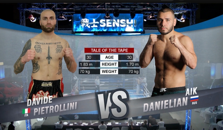 SENSHI 11: Aik Danielian (Russia) vs Davide Pietrolini (Italy)