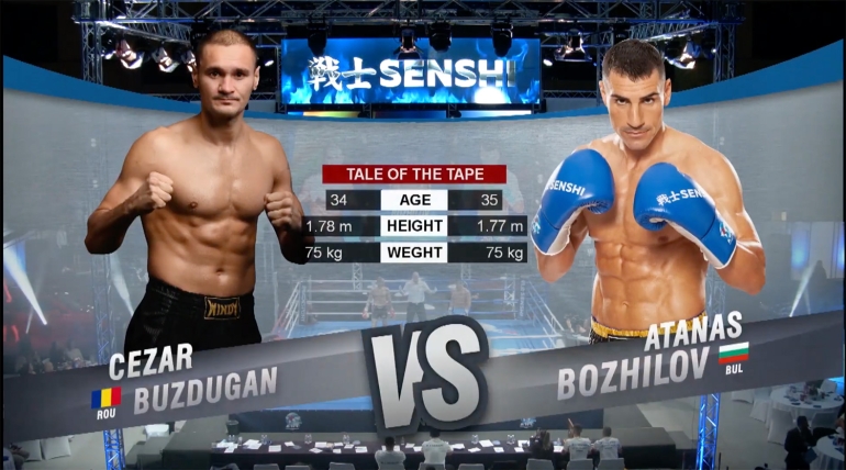 SENSHI 11: Atanas Bozhilov (Bulgaria) vs Cezar Buzdugan (Romania)