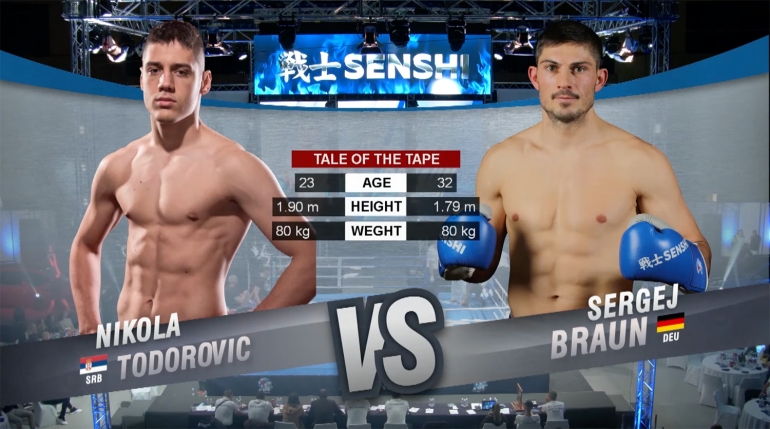 SENSHI 11: Sergej Braun (Germany) vs Nikola Todorovic (Serbia)