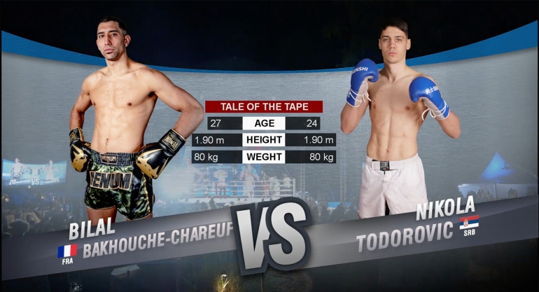 SENSHI 12: Bilal Bakhouche-Chareuf (France) vs Nikola Todorovic (Serbia)