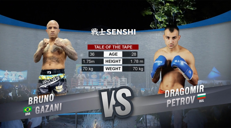 SENSHI 12: Bruno Gazani (Brazil) vs Dragomir Petrov (Bulgaria)
