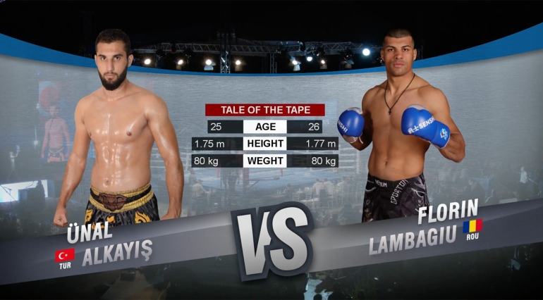 SENSHI 12: Yunal Alkayis (Turkey) vs Florin Lambagiu (Romania)