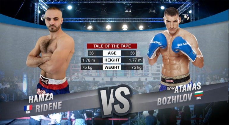 SENSHI 12: Amza Ridene (France) vs Atanas Bozhilov (Bulgaria)
