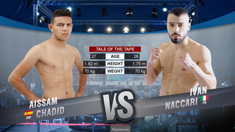 SENSHI 12:Aysam Chadid (Spain) vs Ivan Naccary (Italy)