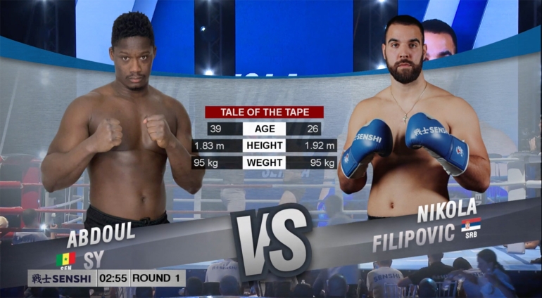 SENSHI 13: Abdoul Sy (Senegal) vs Nikola Filipovic (Serbia)