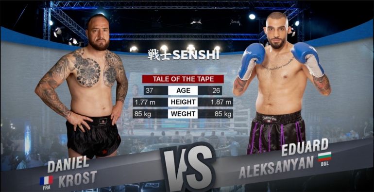 SENSHI 13: Daniel Krost (France) vs Eduard Aleksanyan (Bulgaria)