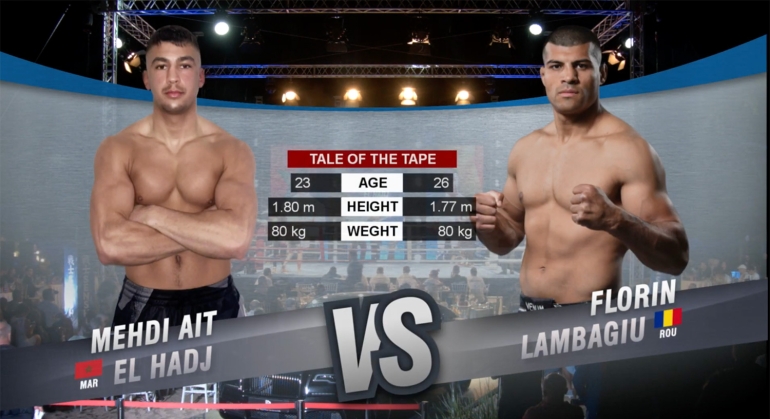SENSHI 13: Mahdi El Hadj (Morocco) vs Florin Lambagiu (Romania)
