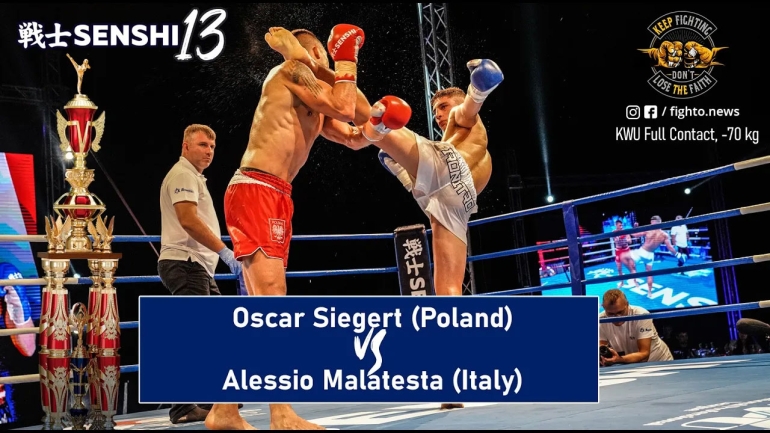 SENSHI 13: Oscar Siegert vs Alessio Malatesta