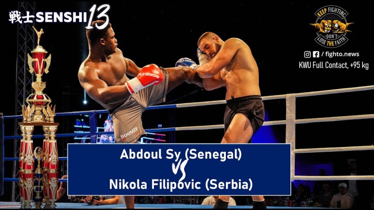 SENSHI 13: Abdoul Sy vs Nikola Filipovic