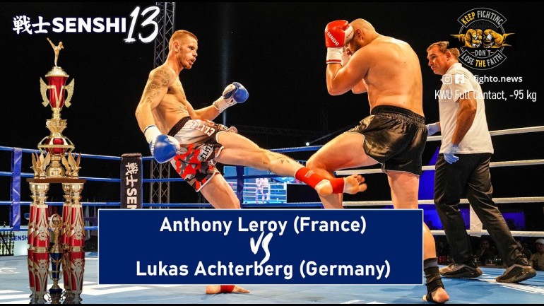 SENSHI 13: Anthony Leroy (France) vs Lucas Achterberg (Germany)