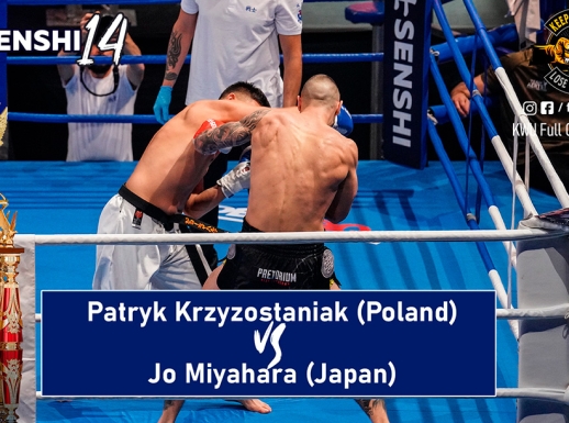 SENSHI 14: Patryk Krzyzostaniak vs Jo Miyahara