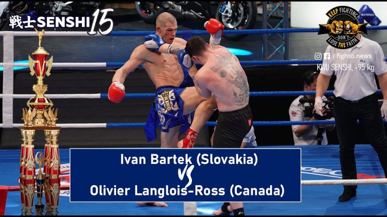 SENSHI 15: -95 kg, Ivan Bartek (Slovakia) vs Olivier Langlois-Ross (Canada)