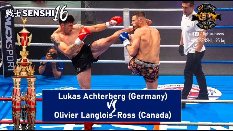 SENSHI 16: -95 kg, Lukas Achterberg (Germany) vs Olivier Langlois-Ross (Canada)