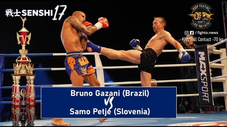 SENSHI 17: -70 kg, Bruno Gazani (Brazil) vs Samo Petje (Slovenia)