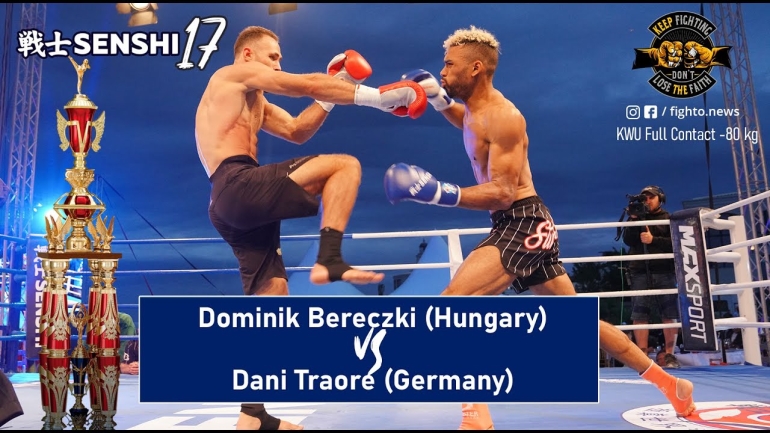 SENSHI 17: -80kg, Dominik Bereczki (Hungary) vs Dani Traore (Germany)