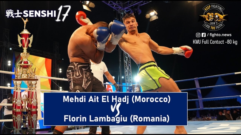 SENSHI 17: -80kg, Mehdi Ait El Hadj (Morocco) vs Florin Lambagiu (Romania)