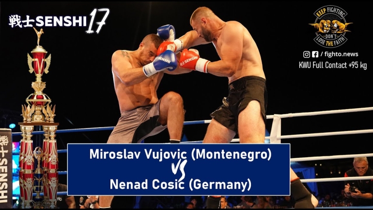SENSHI 17: +95kg, Miroslav Vujovic (Montenegro) vs Nenad Cosic (Germany)