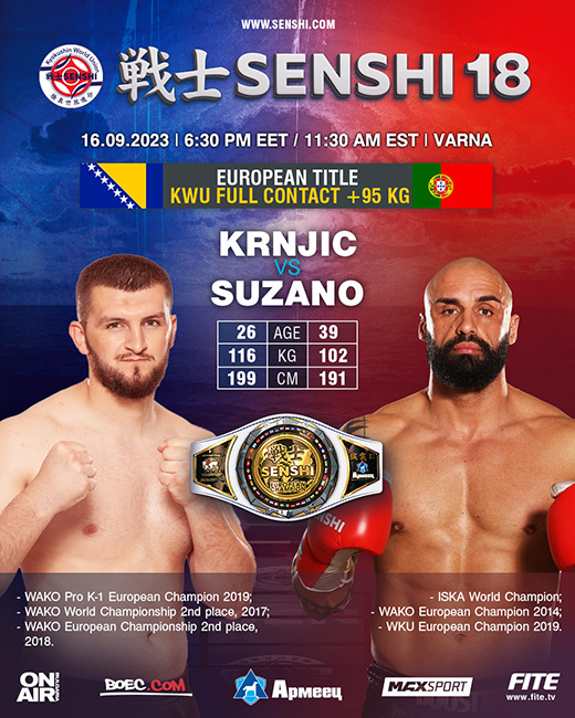 SENSHI 18 Bruno Suzano vs Ahmed Krnjic