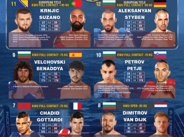 Fight Card SENSHI 18