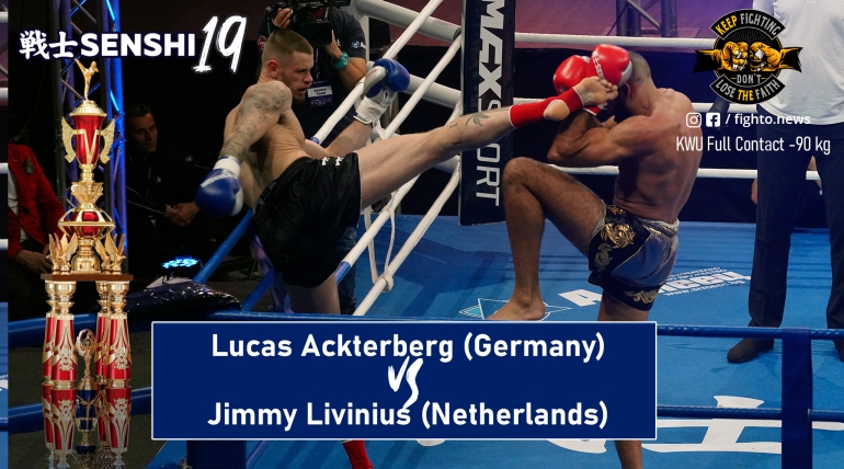 SENSHI 19: -90 kg, Lucas Ackterberg (Germany) vs Jimmy Livinius (Netherlands) | KWU FULL CONTACT