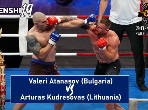 SENSHI 19: -95 kg, Valeri Atanasov vs Arturas Kudresovas