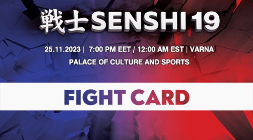 SENSHI 19: Live Broadcast and Full Fight Card Details