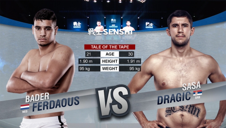 SENSHI 2: Bader Ferrdous (Netherlands) vs Sasha Dragic (Serbia)
