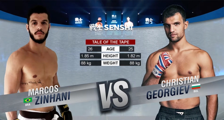SENSHI 2: Kristian Georgiev (Bulgaria) vs Markos Zinhani (Brazil)