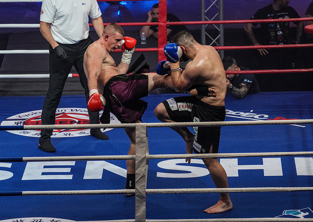 Romanian fighter at SENSHI 21