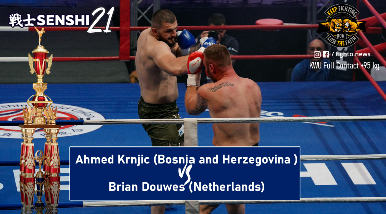 SENSHI Gala 21: +95 kg, Ahmed Krnjic (BiH) vs Brian Douwes (Netherlands)