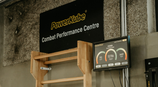 Top fighters put their strength to the test using the PowerKube at SENSHI GYM