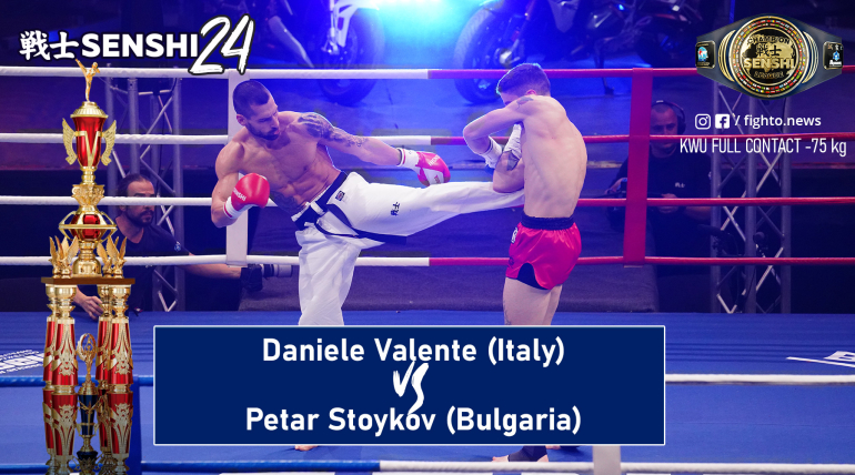 SENSHI 24: -75kg, Daniele Valente (Italy) vs Petar Stoykov (Bulgaria)