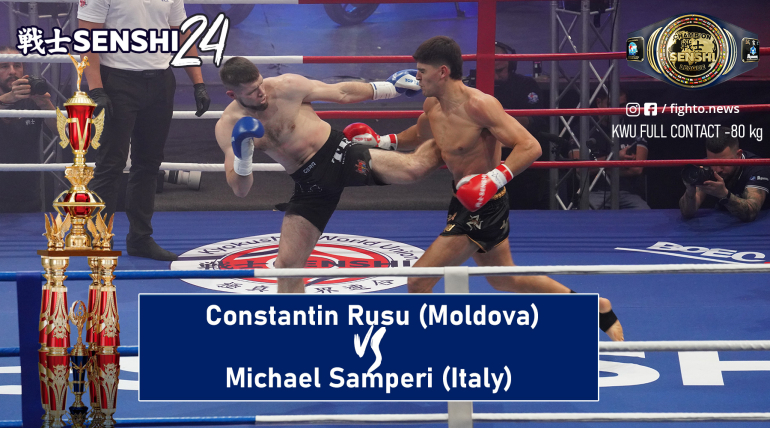 SENSHI 24: -80 kg, Constantin Rusu (Moldova) vs Michael Samperi (Italy)