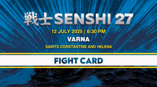 SENSHI 27 Fight Card