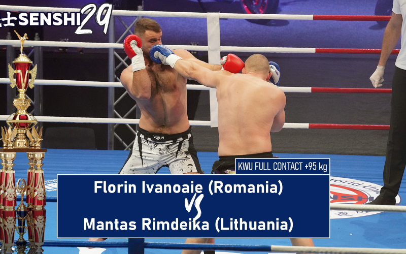 SENSHI 29: +95 kg Florin Ivanoaie (Romania) vs Mantas Rimdeika ...
