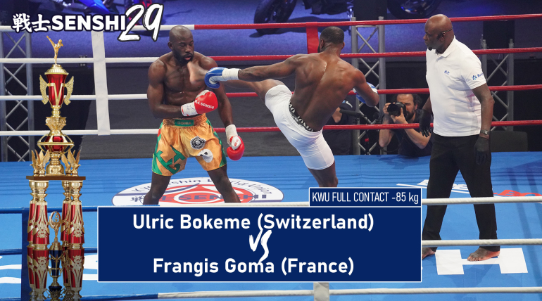 SENSHI 29:  -85 kg Ulric Bokeme (Switzerland) vs Frangis Goma (France) | KWU Full Contact