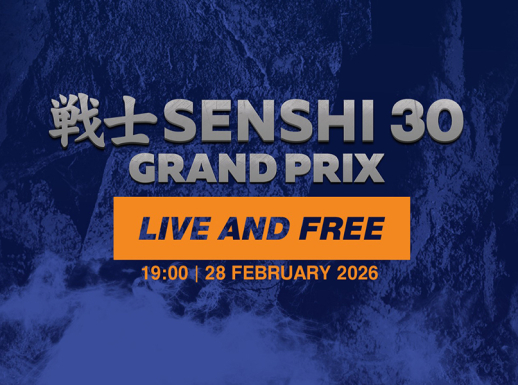 SENSHI 30 Welterweight Grand Prix will be broadcast live and free