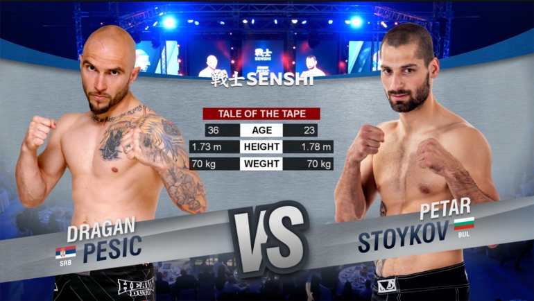 SENSHI 4: Peter Stoykov (Bulgaria) vs Dragan Pesic (Serbia)
