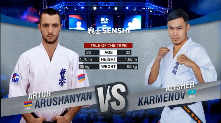 SENSHI 5: Alisher Karmenov (Kazakhstan) vs Artur Arushanyan (Armenia)