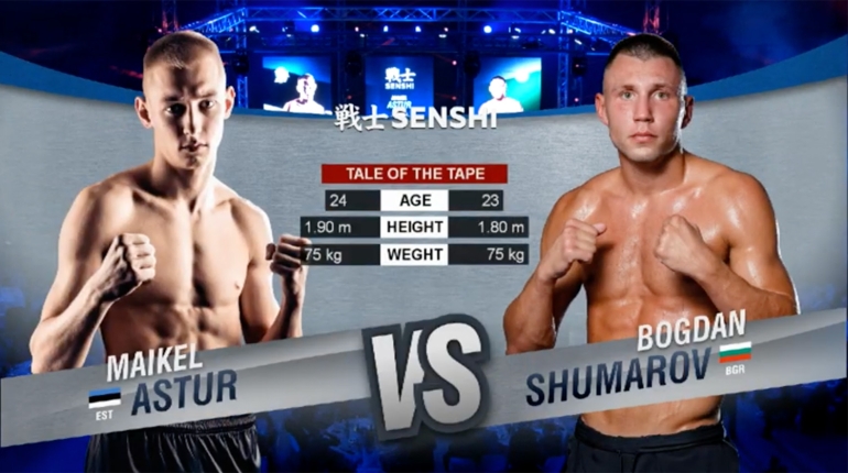 SENSHI 5: Bogdan Shumarov (Bulgaria) vs Maikel Astur (Estonia)