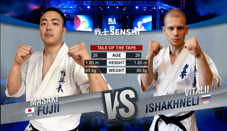 SENSHI 5: Vitalii Ishakhneli (Russia) vs Masaki Fuji (Japan)