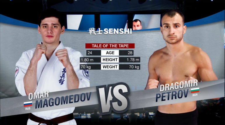 SENSHI 6: Dragomir Petrov (Bulgaria) vs Omar Magomedov (Russia)