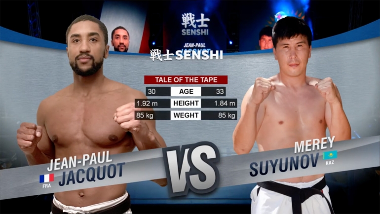 SENSHI 6: Merey Suyunov (Kazakhstan) vs Jean-Paul Jacquet (France)