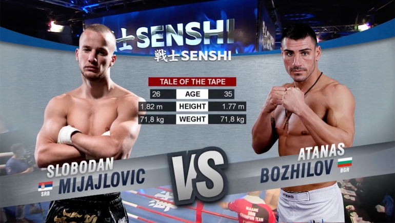 SENSHI 7: Atanas Bozhilov (Bulgaria) vs Slobodan Mijajlovic (Serbia)