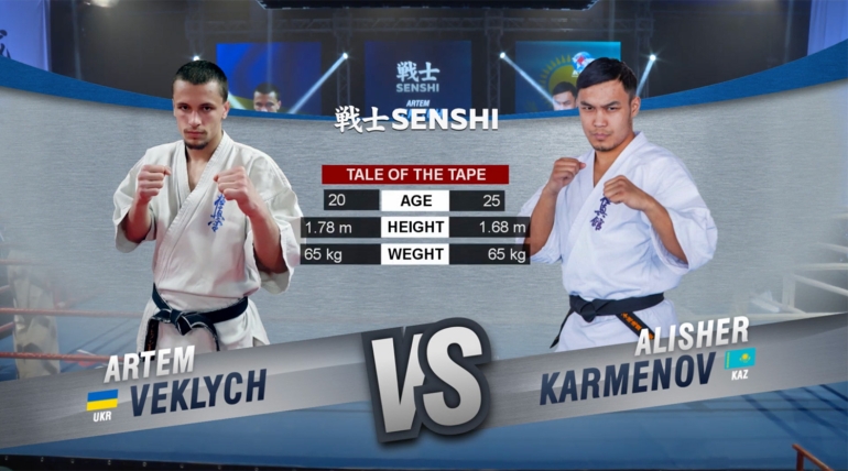 SENSHI 8: Alisher Karmenov (Kazakhstan) vs Artem Veklych (Ukraine)